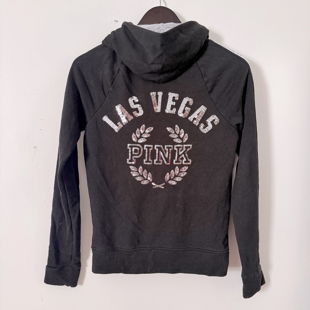 Victoria’s Secret PINK Y2K 2000s Sequin Las Vegas Hoodie